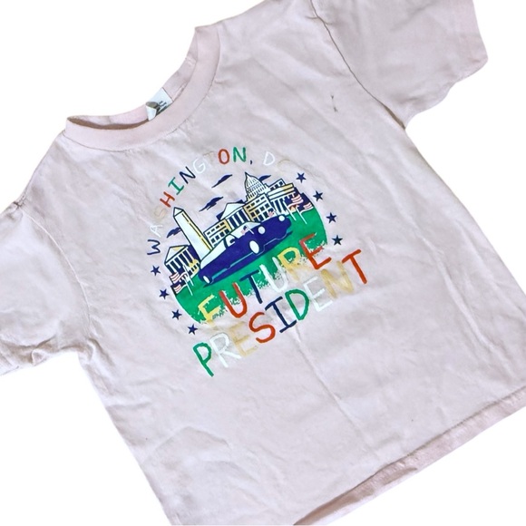 Delta Pro Weight Other - Vintage Delta Pro Weight Toddler Washington DC Future President T-Shirt 3T